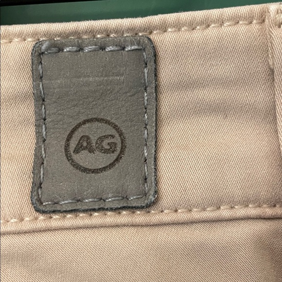 AG Adriano Goldschmied Beige Men's 40 Khaki Griffin Front Men's Shorts Classic - Picture 6 of 7